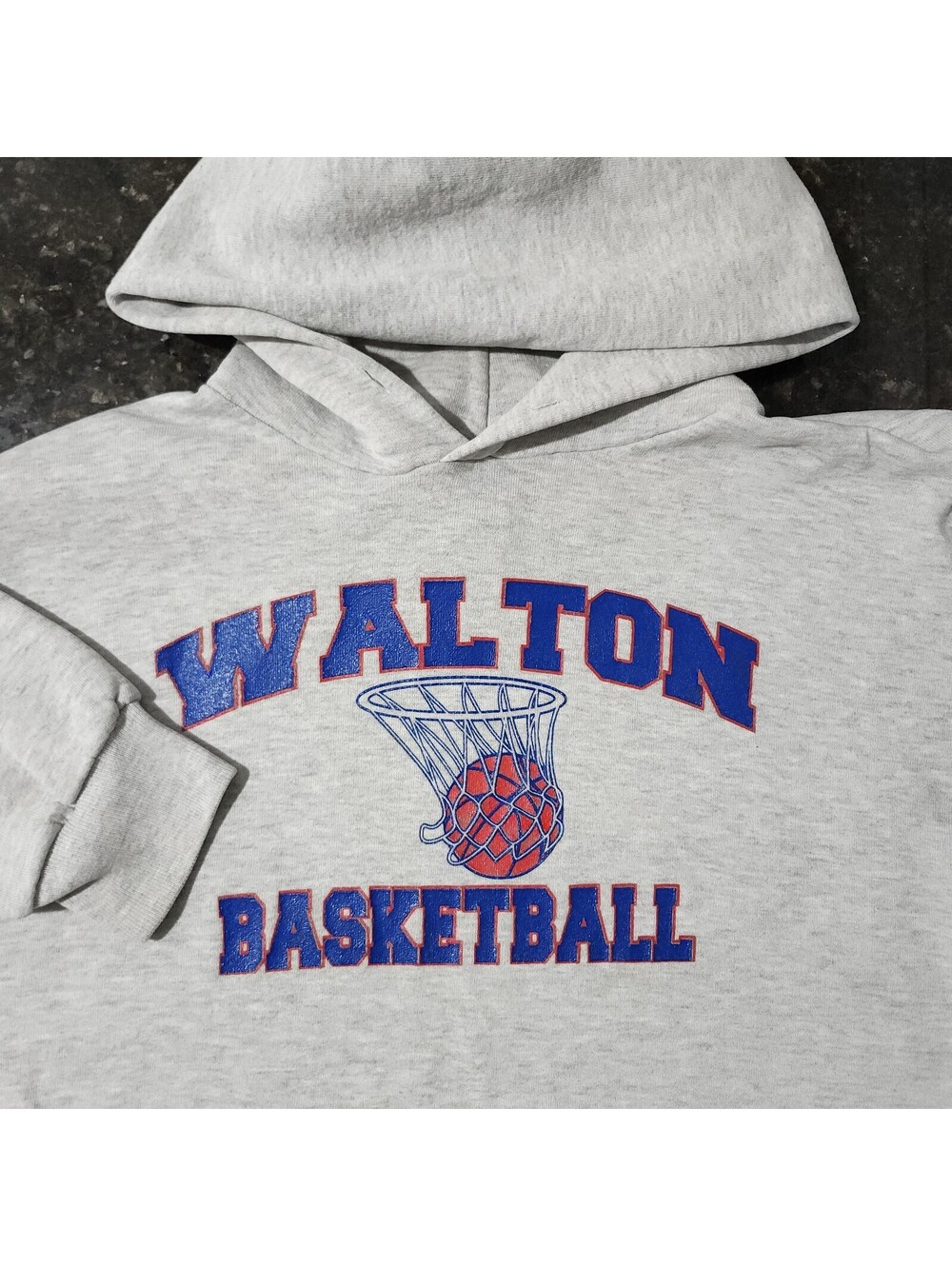 Vintage Russell Athletic Walton Basketball Hoodie Sport Classic USA Mens Large